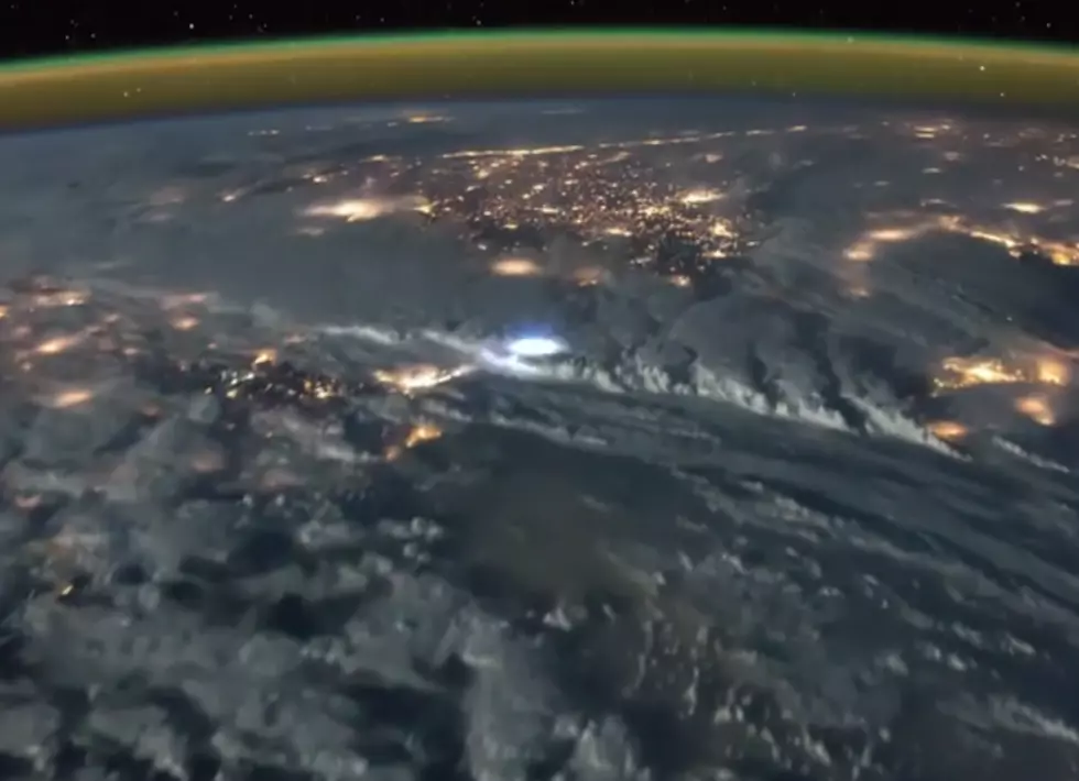 Amazing Video Shows Lightning From Space