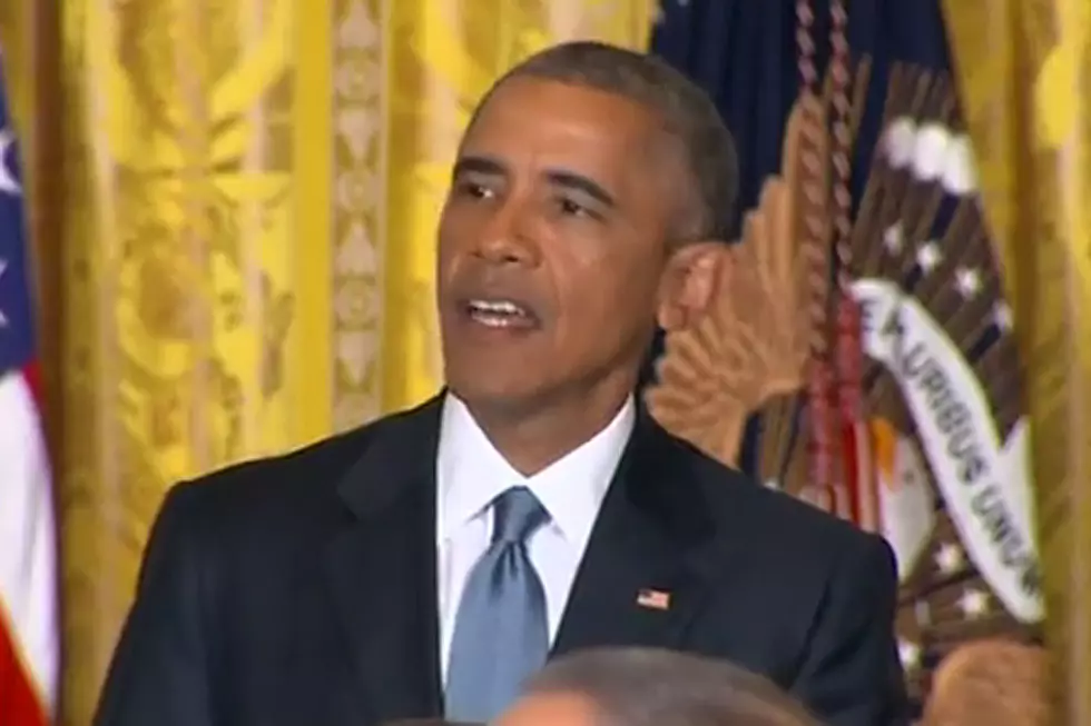President Obama Calmly Shuts Down Rowdy Heckler