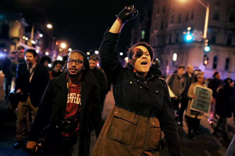 Protest Of Police Shootings Of Suspects Turns Violent In California