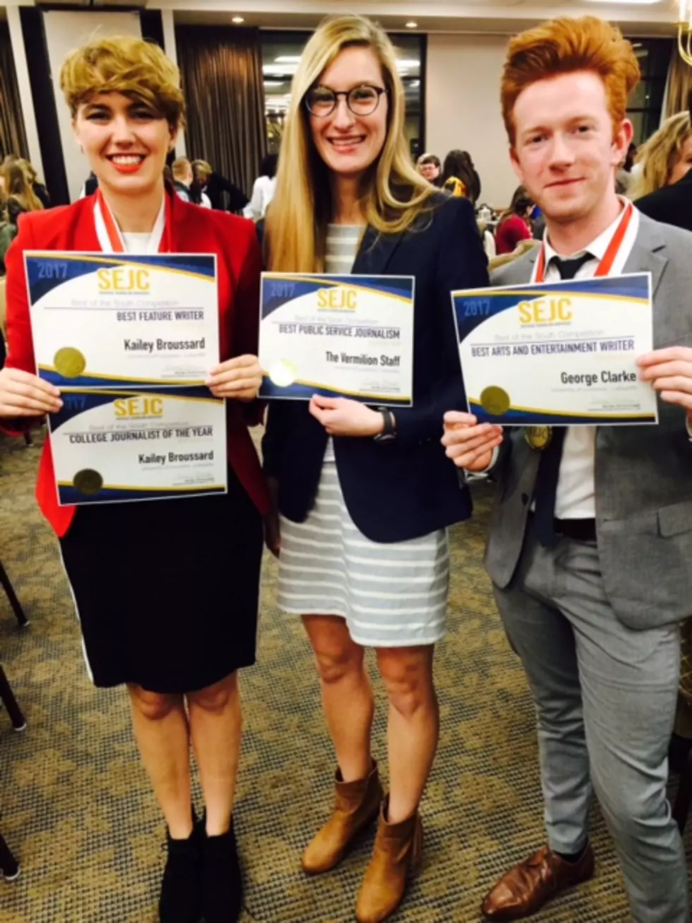UL Lafayette SEJC Winners